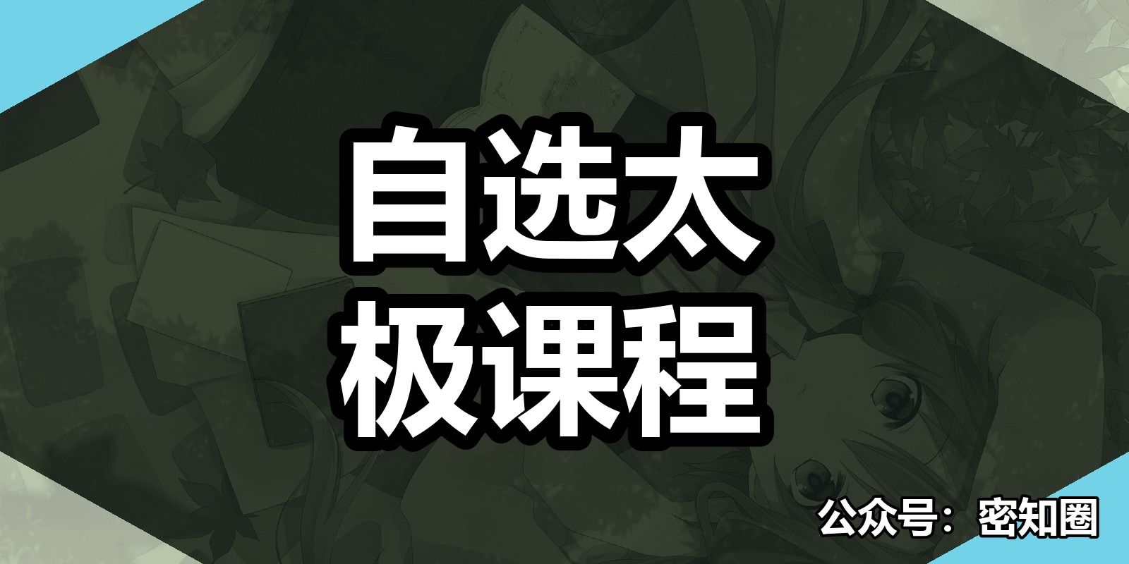 自选太极课程|shaocun资源站 - 你的知识成长补给站