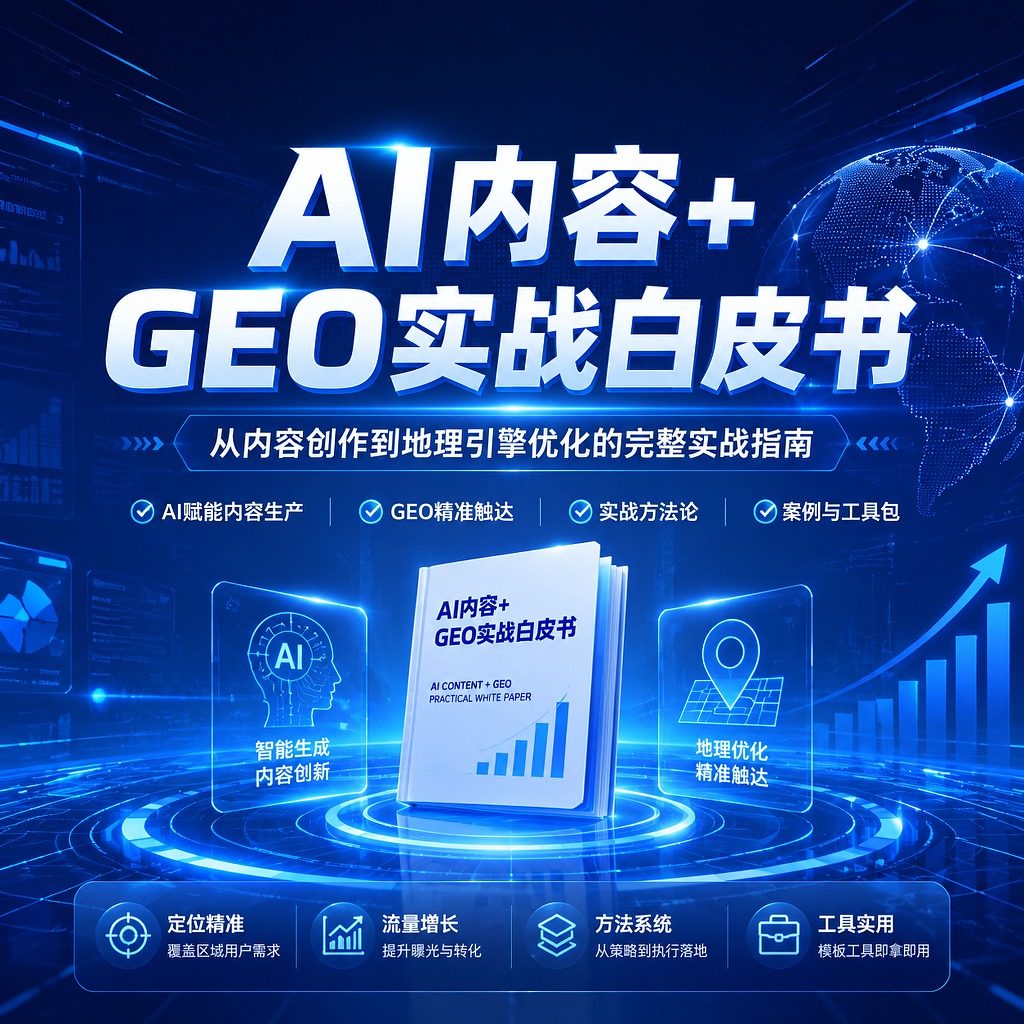 AI内容+GEO实战白皮书|shaocun资源站 - 你的知识成长补给站