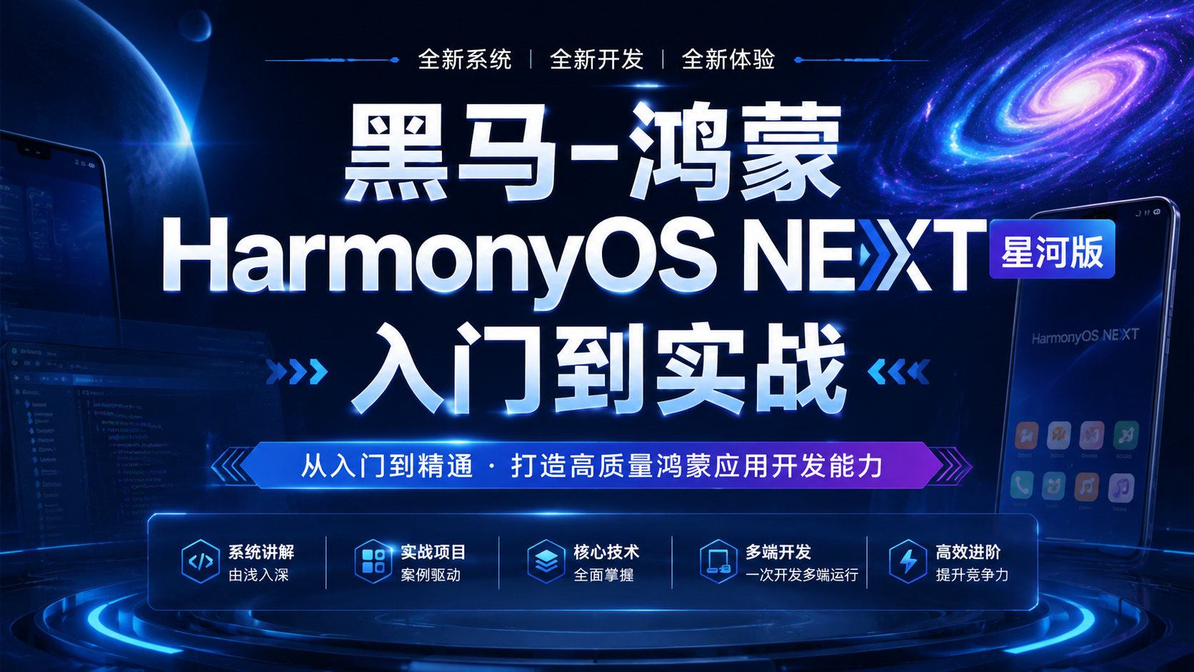 黑马-鸿蒙HarmonyOS NEXT星河版入门到实战|shaocun资源站 - 你的知识成长补给站
