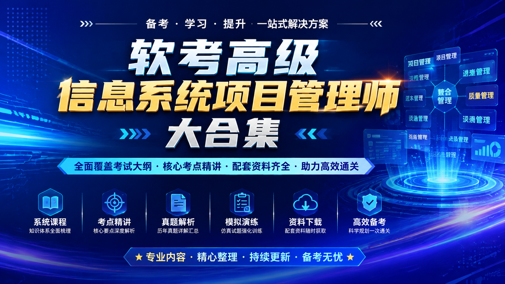 软考高级信息系统项目管理师大合集