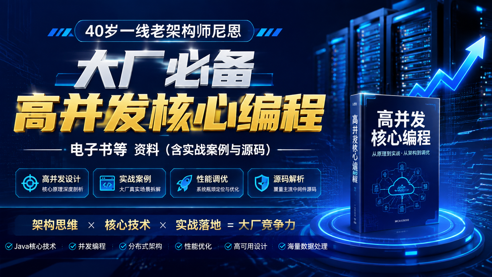 40岁一线老架构师尼恩大厂必备高并发核心编程电子书等 资料|shaocun资源站 - 你的知识成长补给站