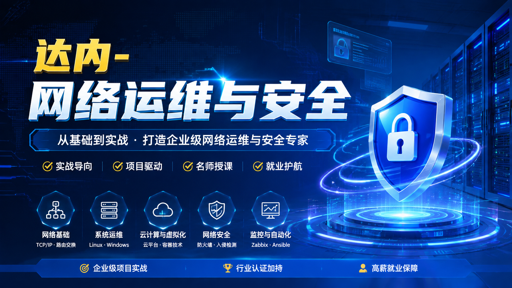 达内- 网络运维与安全|shaocun资源站 - 你的知识成长补给站