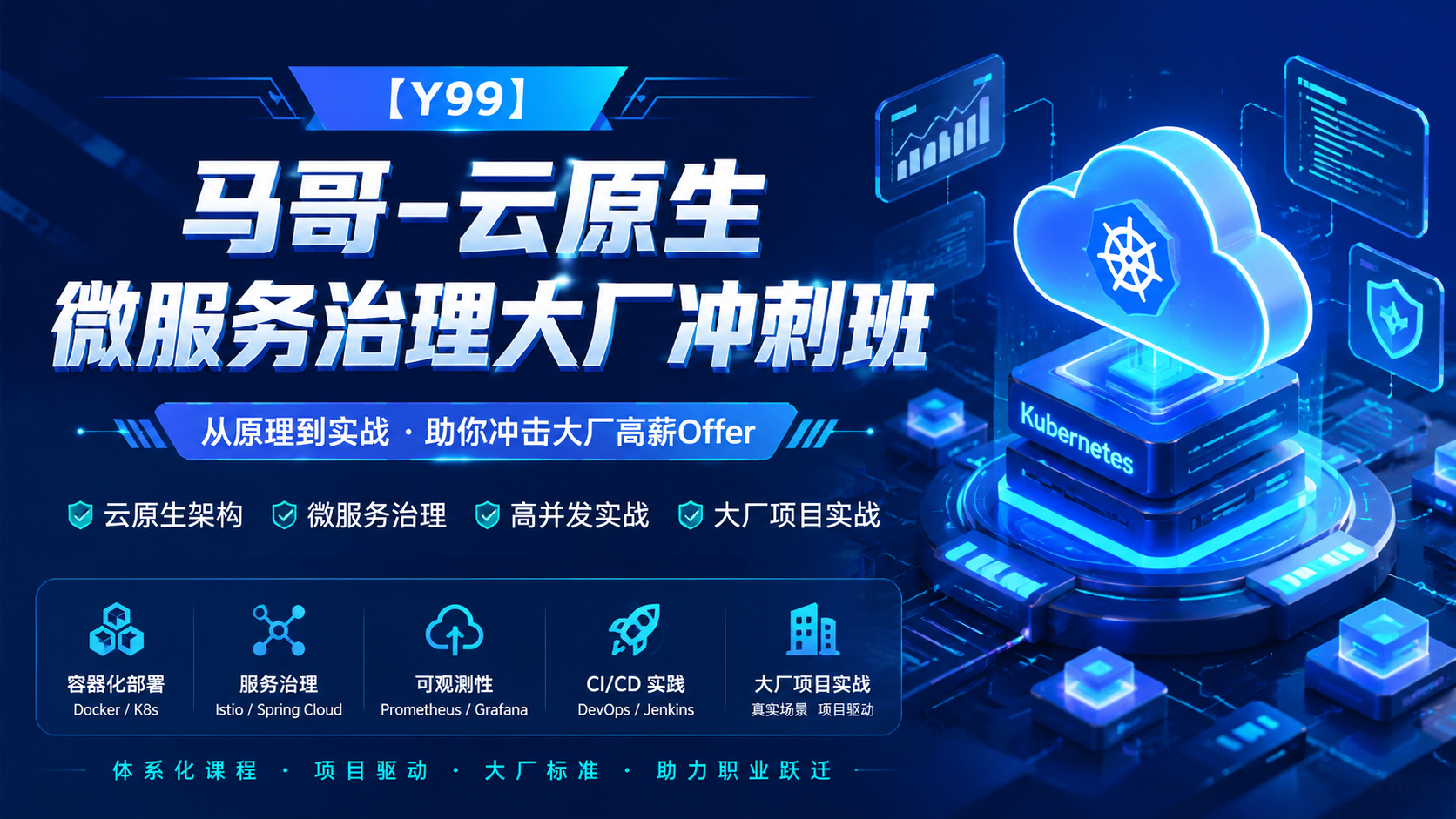 【Y99】马哥-云原生微服务治理大厂冲刺班|shaocun资源站 - 你的知识成长补给站
