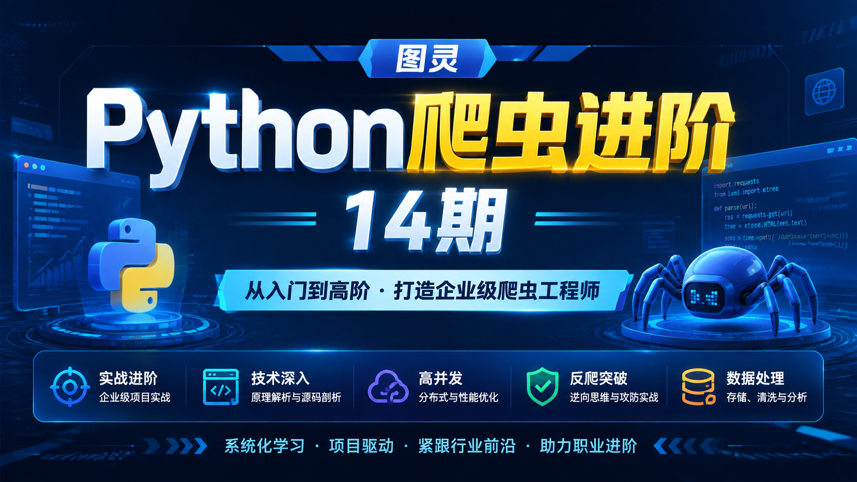 图灵python爬虫进阶 14期