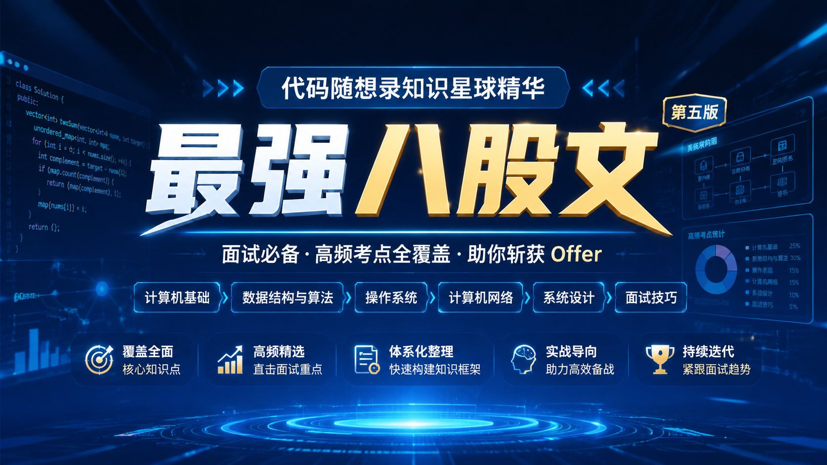 代码随想录知识星球精华-最强八股文（第五版 ）|shaocun资源站 - 你的知识成长补给站