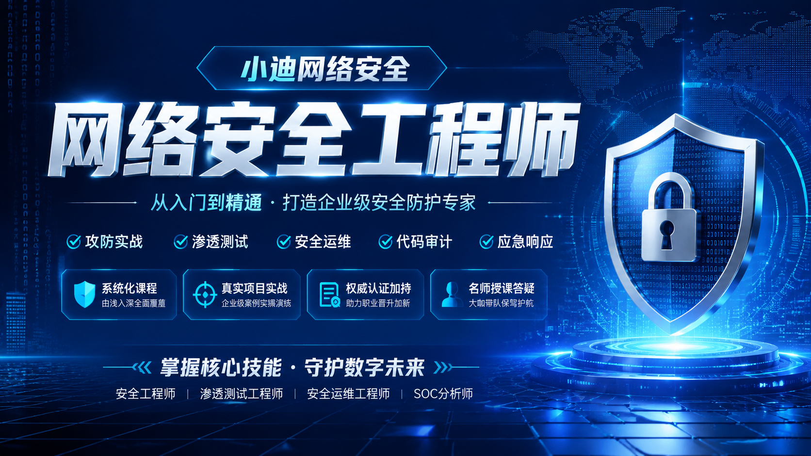 【小迪网络安全】 网络安全工程师|shaocun资源站 - 你的知识成长补给站