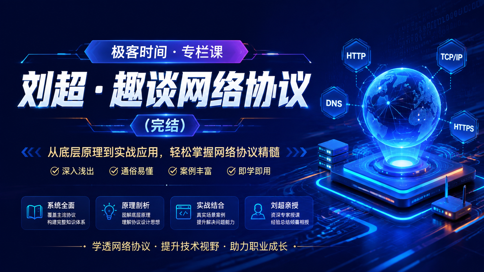 极客时间 -专栏课-刘超-趣谈网络协议(完结)