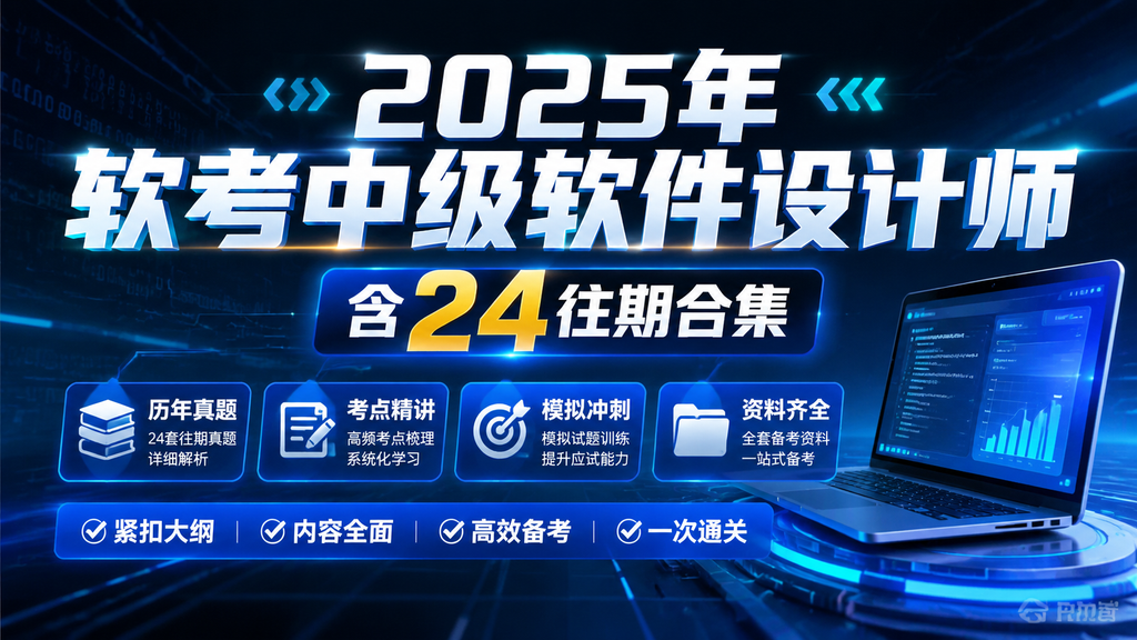 2025年软考中级软件设计师 含24往期合集