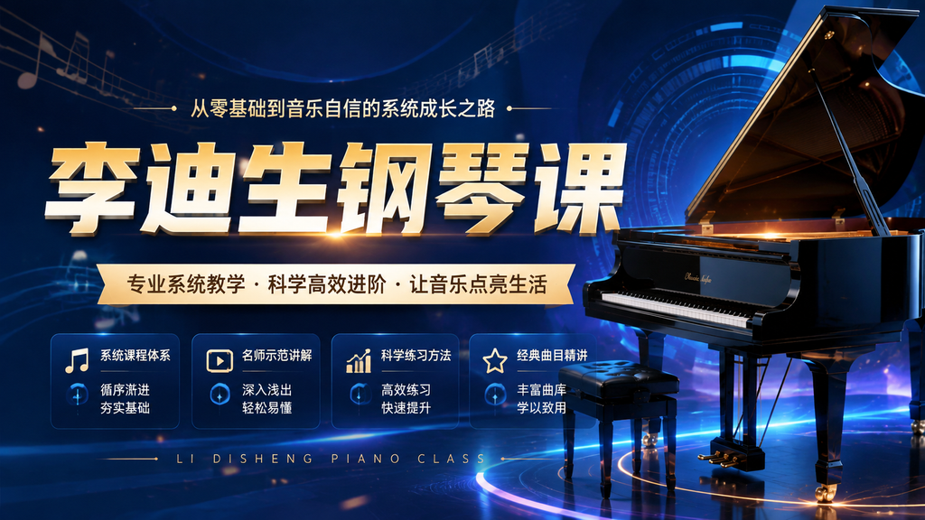 李迪生钢琴课