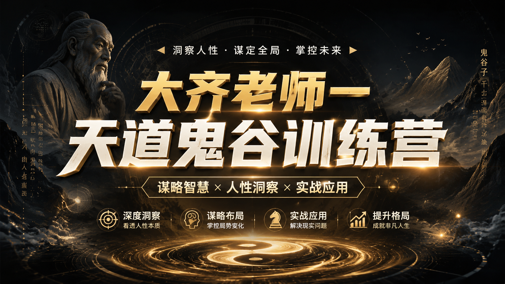 大齐老师—天道鬼谷训练营|shaocun资源站 - 你的知识成长补给站