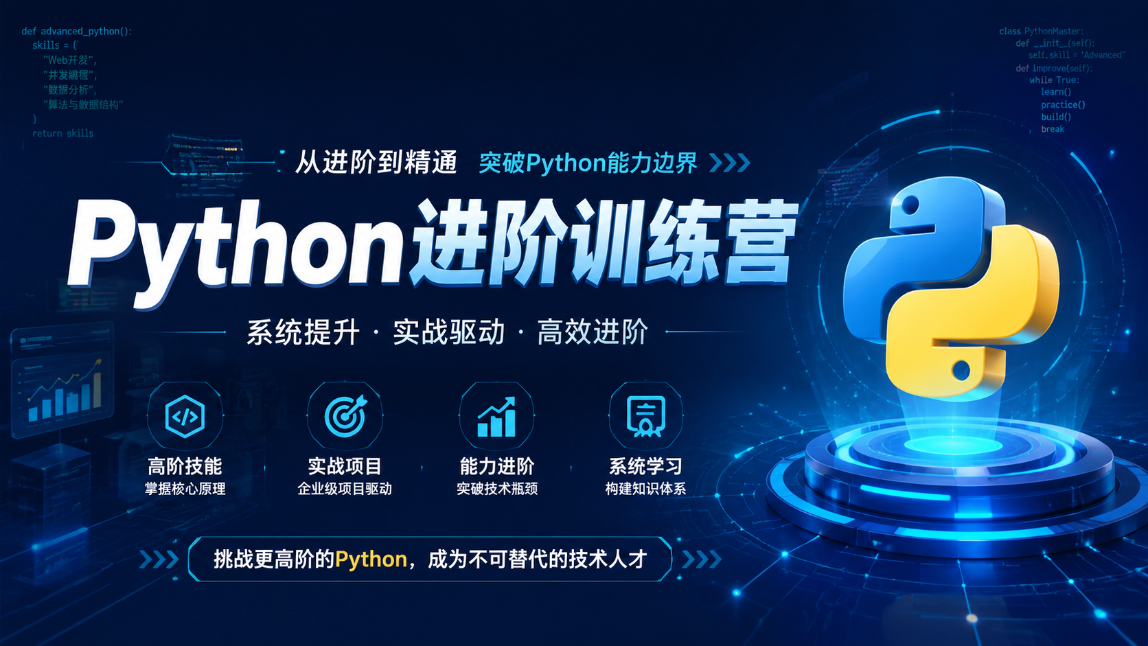 极客时间- Python进阶训练营|shaocun资源站 - 你的知识成长补给站