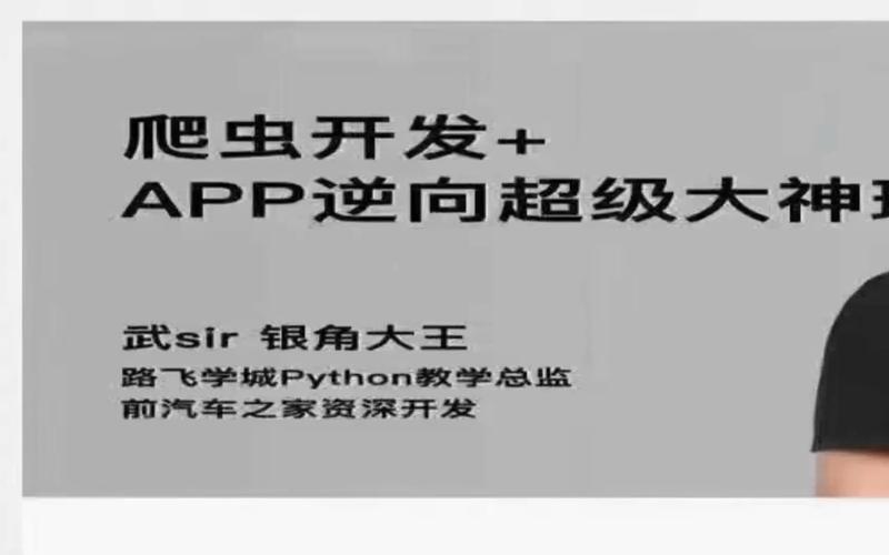 【路飞学城】爬虫开发+APP逆向超级大神班-9期 10期 【路飞学城】爬虫开发+APP逆向超级大神班-9期 10期