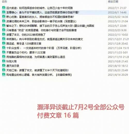 灏泽异谈 知识星球144篇付费文章 共1116页|shaocun资源站 - 你的知识成长补给站