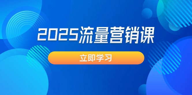 （14313期）2025流量营销课：直击业绩卡点, 拓客新策略, 提高转化率, 设计生意模式-shaocun资源站