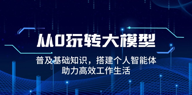 （14009期）从0玩转大模型，普及基础知识，搭建个人智能体，助力高效工作生活-shaocun资源站