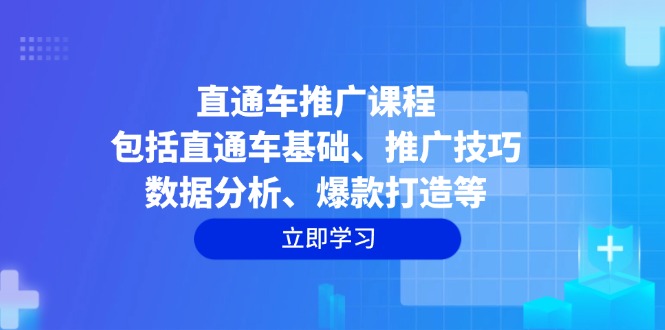 （14001期）直通车推广课程：包括直通车基础、推广技巧、数据分析、爆款打造等-shaocun资源站